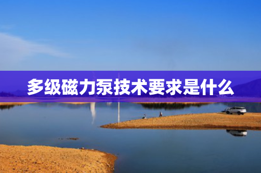 多级磁力泵技术要求是什么