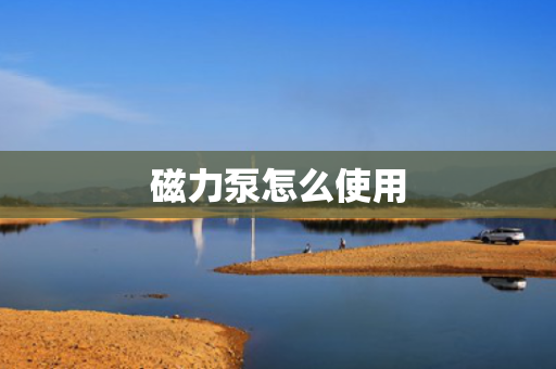 磁力泵怎么使用
