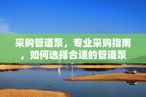 采购管道泵，专业采购指南，如何选择合适的管道泵