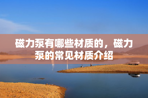 磁力泵有哪些材质的，磁力泵的常见材质介绍