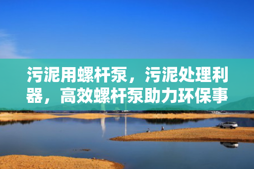 污泥用螺杆泵，污泥处理利器，高效螺杆泵助力环保事业