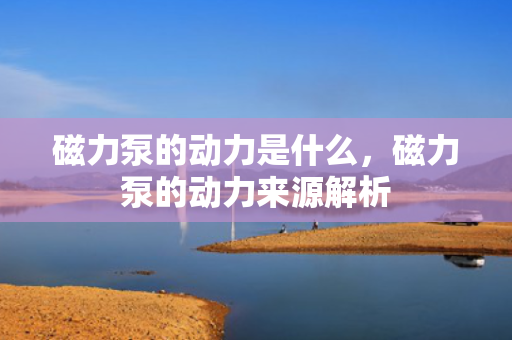 磁力泵的动力是什么，磁力泵的动力来源解析