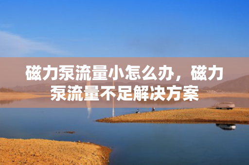 磁力泵流量小怎么办，磁力泵流量不足解决方案