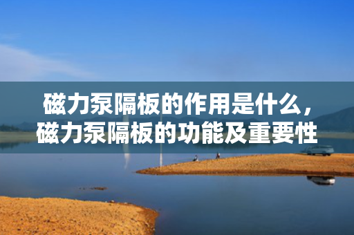 磁力泵隔板的作用是什么，磁力泵隔板的功能及重要性解析