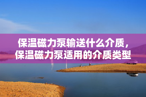 保温磁力泵输送什么介质，保温磁力泵适用的介质类型