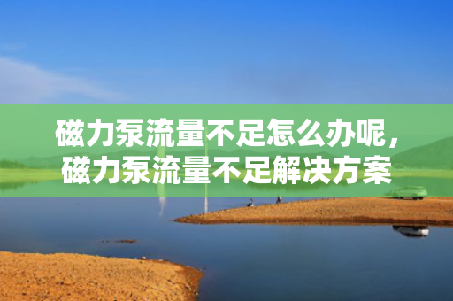 磁力泵流量不足怎么办呢，磁力泵流量不足解决方案