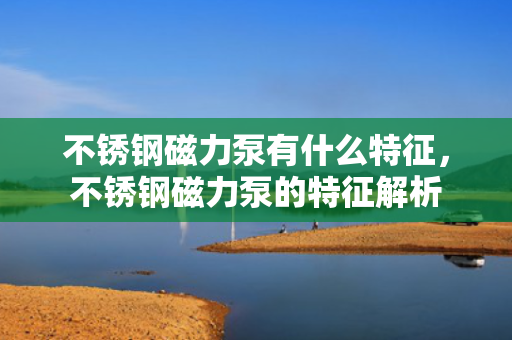 不锈钢磁力泵有什么特征，不锈钢磁力泵的特征解析