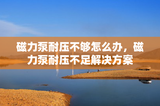 磁力泵耐压不够怎么办，磁力泵耐压不足解决方案