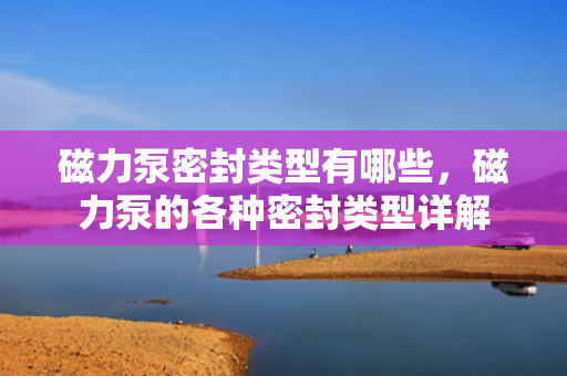 磁力泵密封类型有哪些，磁力泵的各种密封类型详解