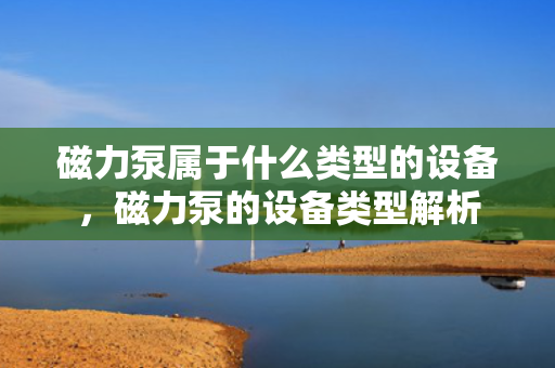 磁力泵属于什么类型的设备，磁力泵的设备类型解析