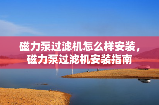 磁力泵过滤机怎么样安装，磁力泵过滤机安装指南