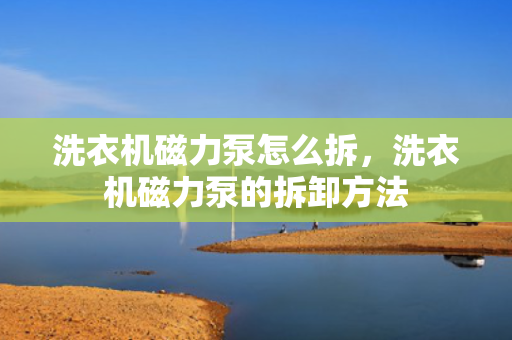 洗衣机磁力泵怎么拆，洗衣机磁力泵的拆卸方法