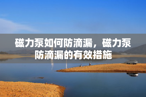 磁力泵如何防滴漏，磁力泵防滴漏的有效措施
